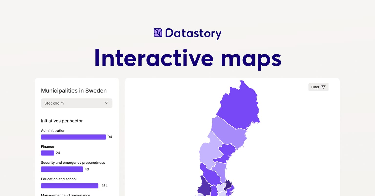 Datastory Maps: Turn Your Geographic Data into Insightful Stories